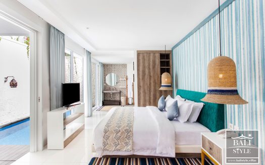 Виллы и сьюты Nusa Romantic Villas and Suites на берегу : 1 спальня
