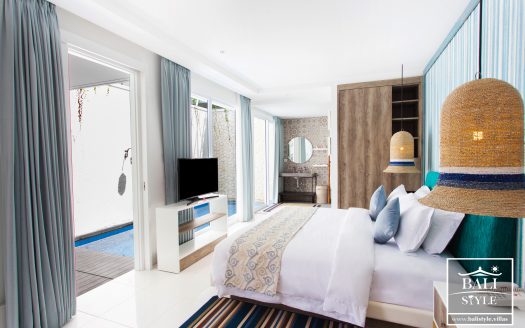 Виллы и сьюты Nusa Romantic Villas and Suites на берегу : 1 спальня